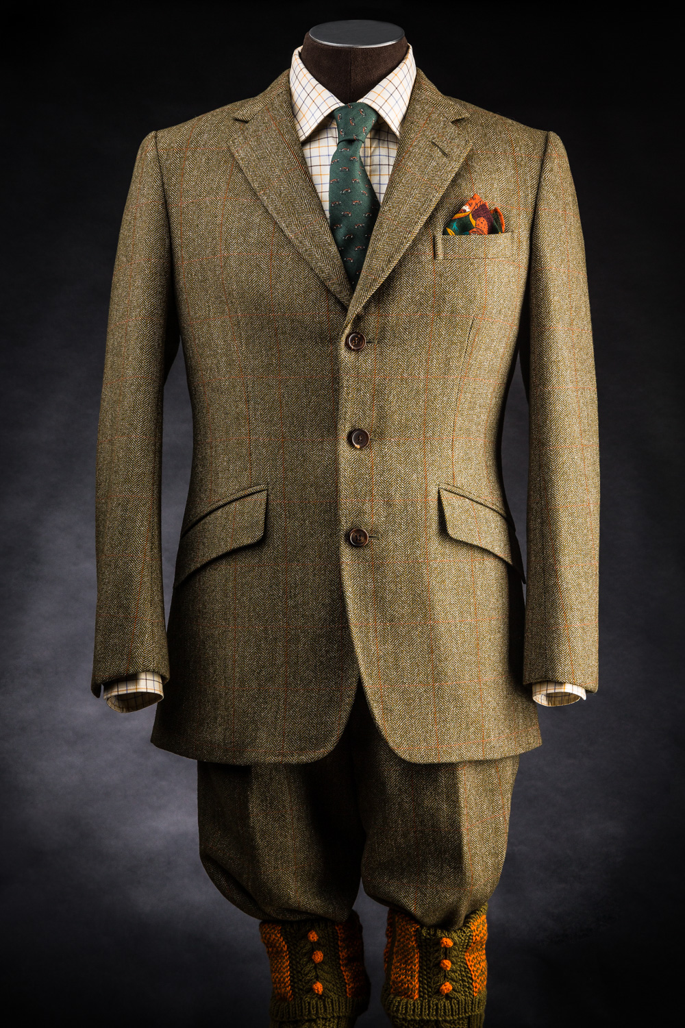 Westley Richards New Traditional Tweed Shooting Suit. / The