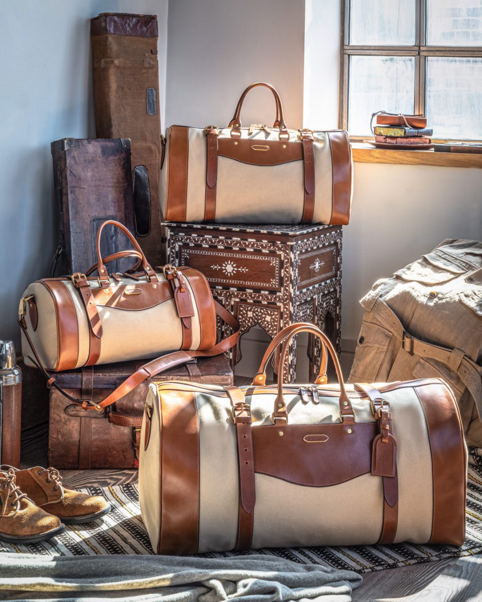 The Evolution of the Sutherland Travel Bag - Featuring New Brassware