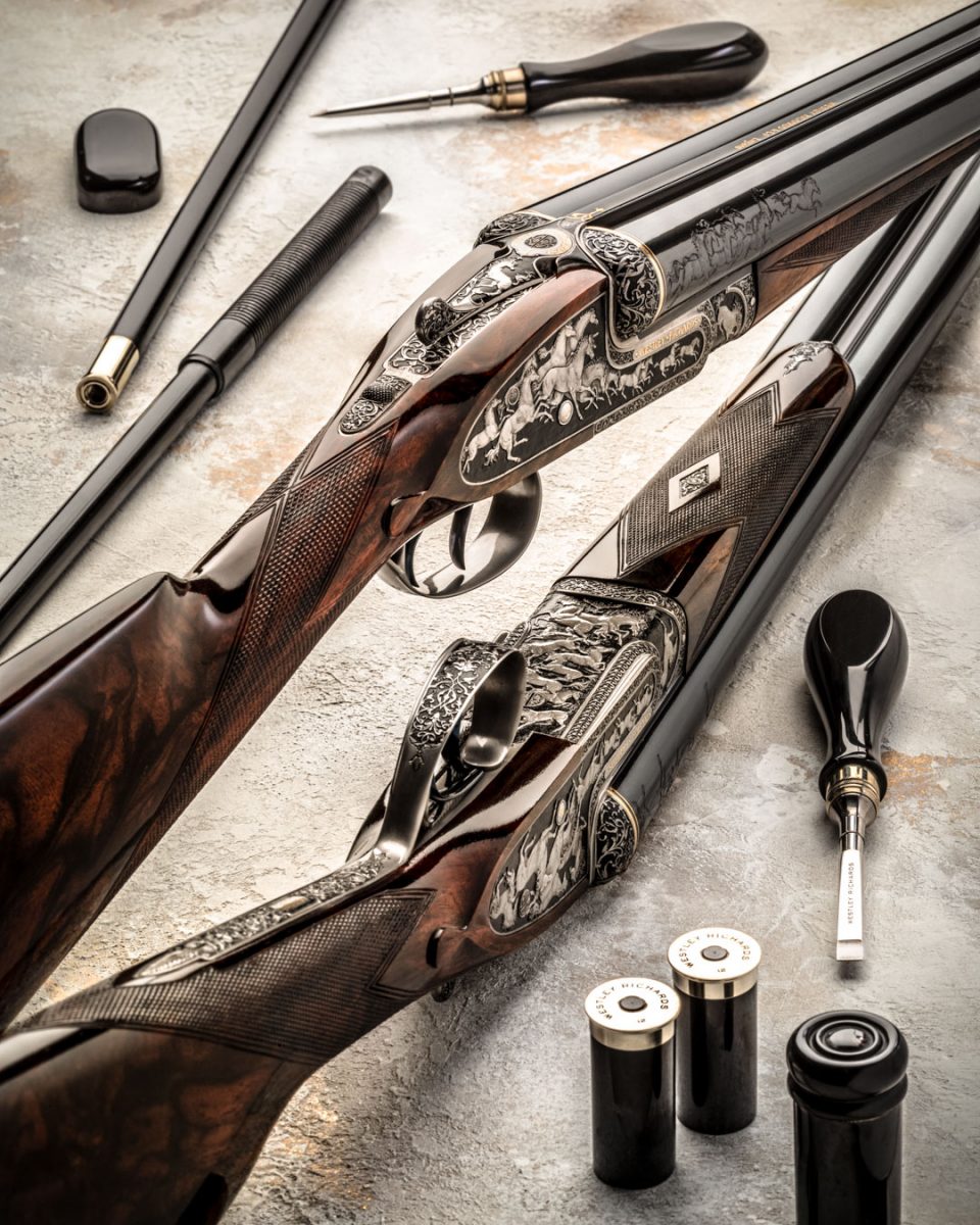 Westley Richards Finest Museum Grade 12 Bore Sidelock Shotguns