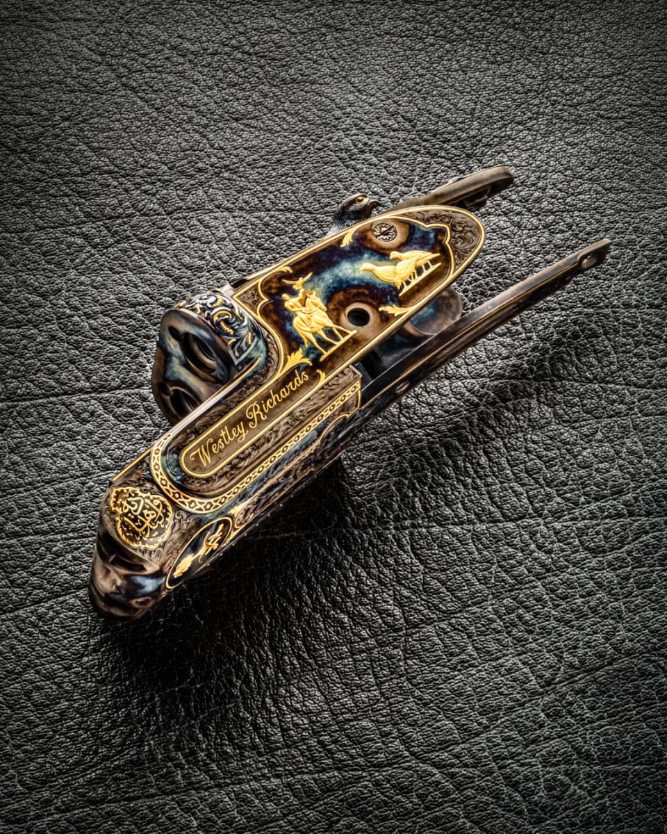 Arabian Themed Exhibition Engraving At Westley Richards