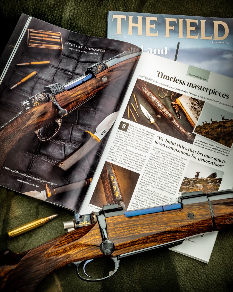 Timeless Masterpieces - Westley Richards in The Field Magazine