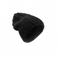 Cashmere Knit Hat in Charcoal