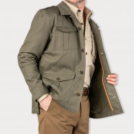 Safari Travel Jacket in Khaki