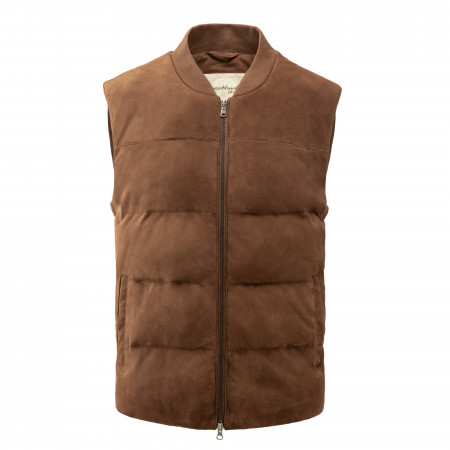 Goat Suede Gilet