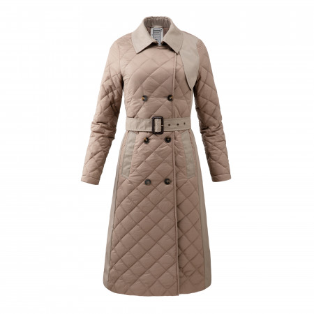 L'Impermeabile Ladies Ingrid Quilted Trench