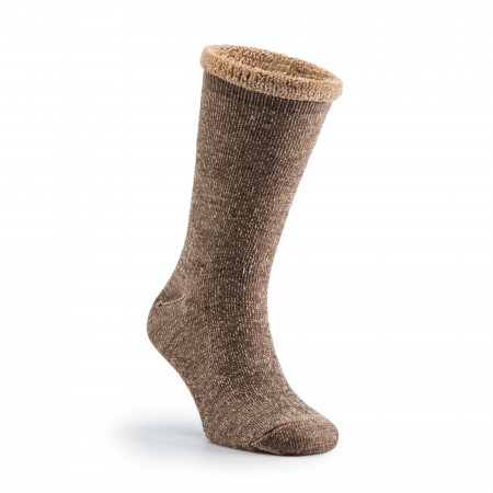 Rototo Double Face Merino Wool Socks in Brown