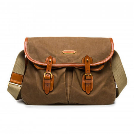 Bishop Bag In Sand Waxed Cotton