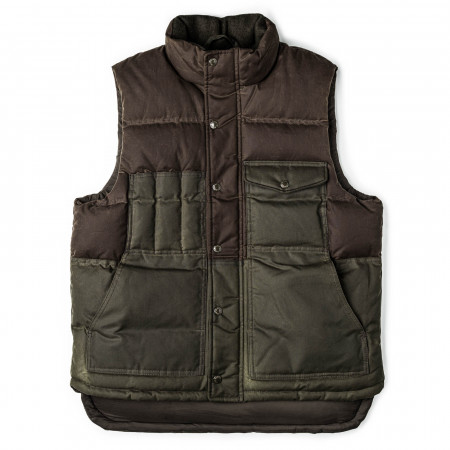 Filson Down Cruiser Vest in Otter Green