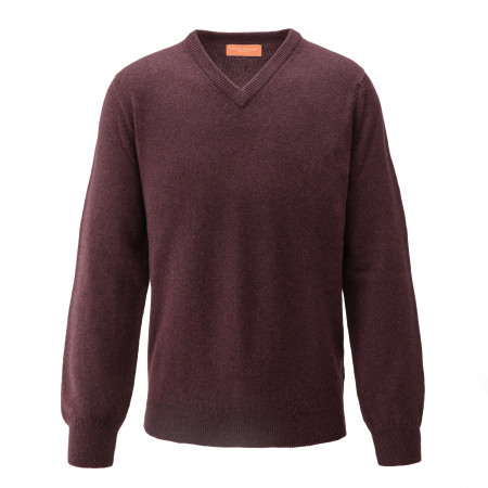 Westley Richards Chiltern Pullover in Claret