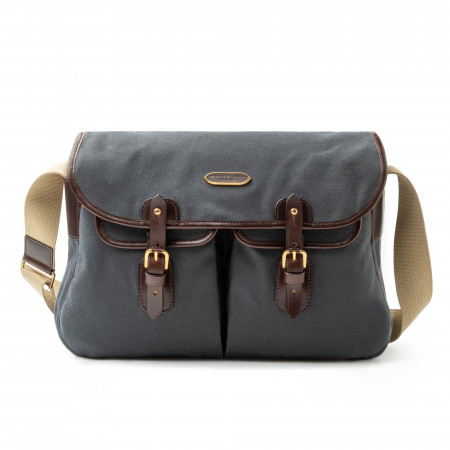 Westley Richards Bishop Hill Bag in Petrol Blue Twill Canvas