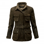 Meindl Ladies Wonder Woman Jacket  in Olive Goat Suede