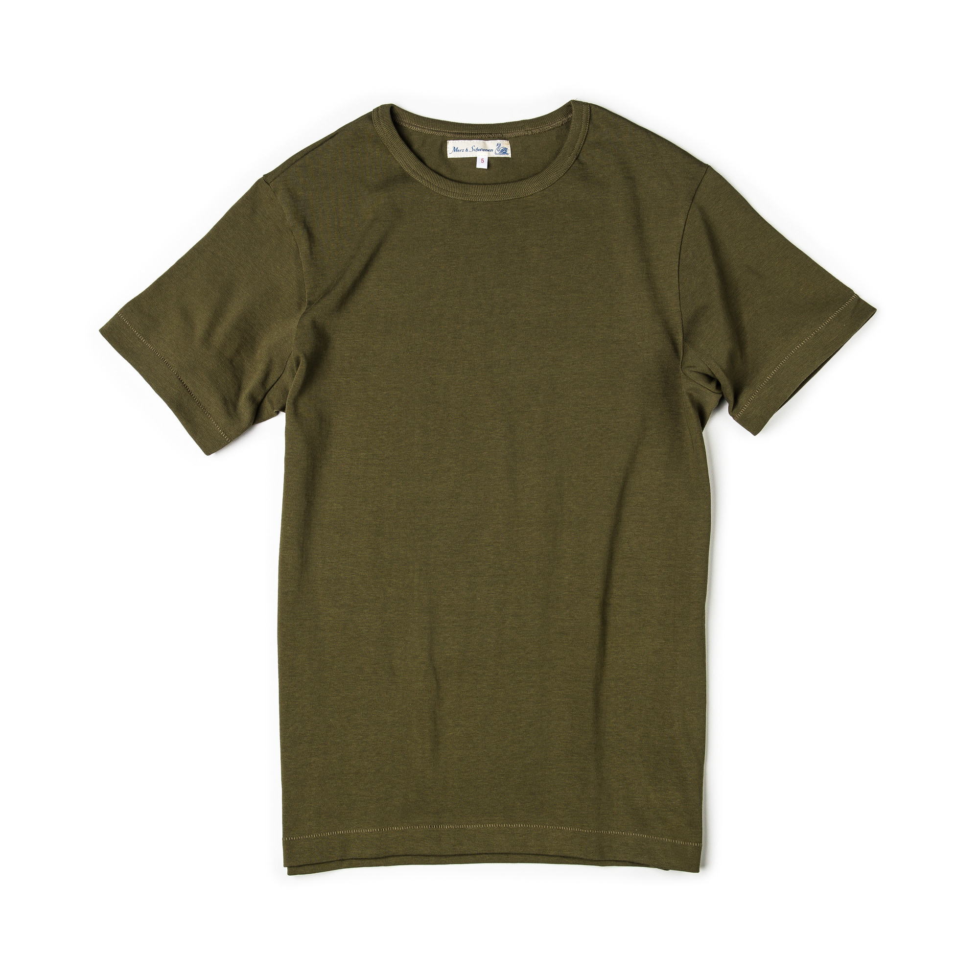 Merz b. Schwanen - 215 Army Shirt - Army Green