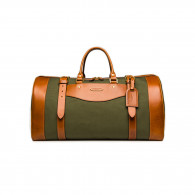 Sutherland Bag - Small- Hunter Green and Mid Tan