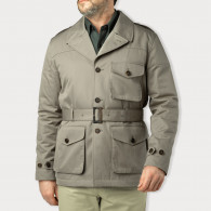 Oswell Jacket in Stone