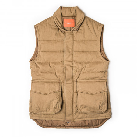 Westley Richards Pathfinder Quilted Gilet in Safari